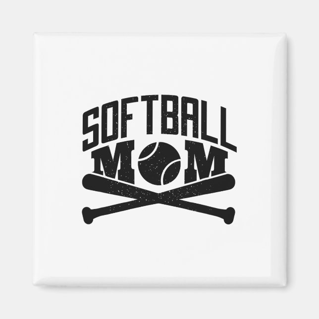 Softll Mum - Funny Softll  Magnet (Front)