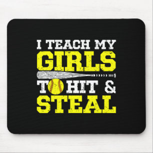 Softll Mum Softll Dad I Teach My Girls To Hit And Mouse Pad