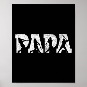 Softll Papa Softll Men Father&#; s Day Vintage Poster