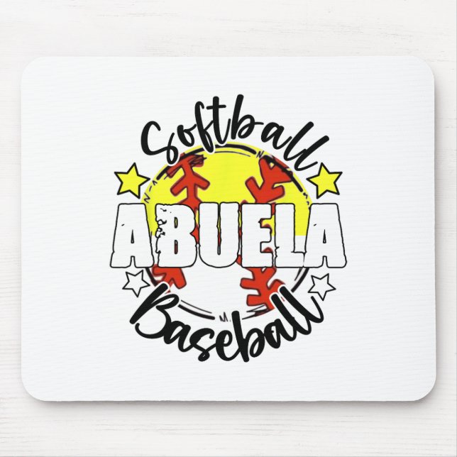 Softll Sell Abuela Funny Softll Sell Lover  Mouse Pad (Front)