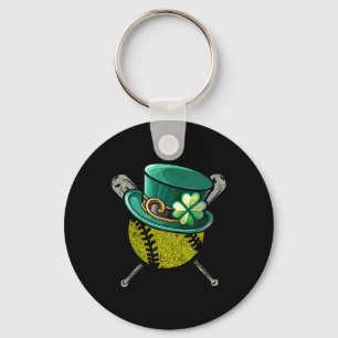 Softll Sell Leprechaun Hat Shamrock St.patrick's D Key Ring