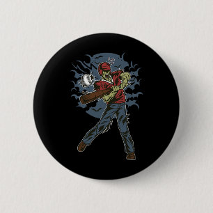 Softll Sell Player Zombie Halloween Pumpkin Skelet 6 Cm Round Badge