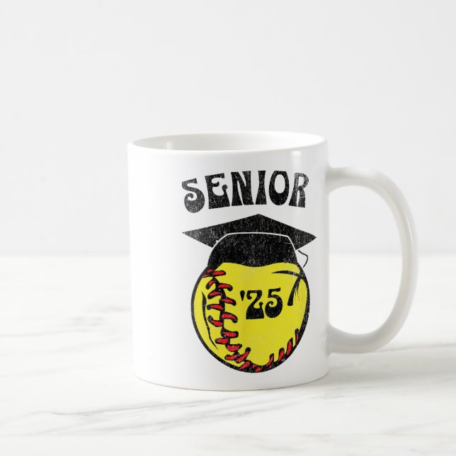 Softll Senior 2025 The Final Inning  Coffee Mug (Right)