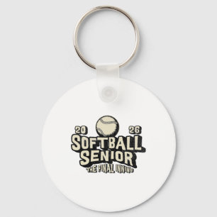 Softll Senior 2026 The Final Inning Key Ring