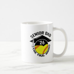 Softll Senior Dad 2026 The Final Inning Coffee Mug