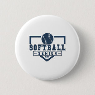 Softll Senior Night Softll Senior 2026 Graduation 6 Cm Round Badge
