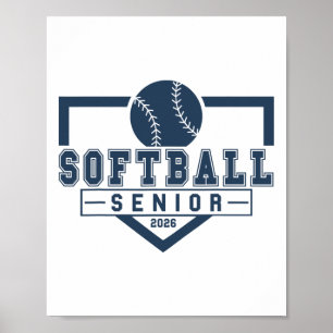 Softll Senior Night Softll Senior 2026 Graduation  Poster