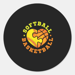 Softll Sketll Classic Round Sticker