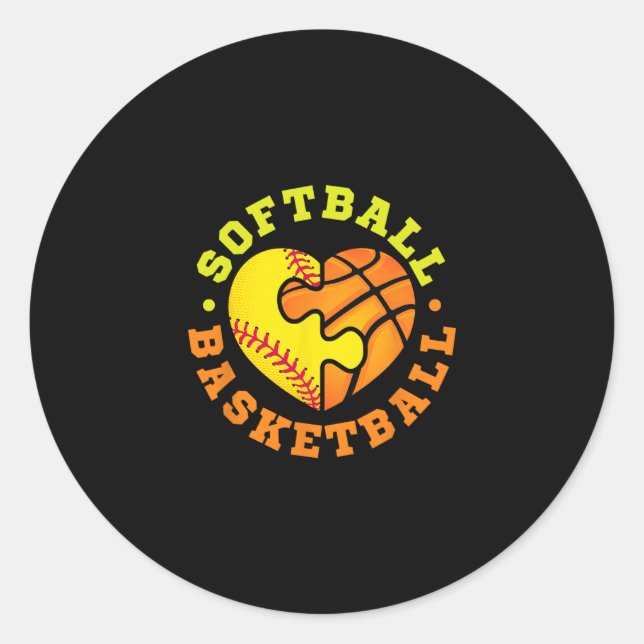 Softll Sketll  Classic Round Sticker (Front)