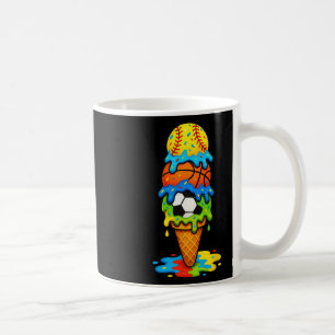 Softll Sketll Soccer Ice Cream Drip Summer Game Da Coffee Mug