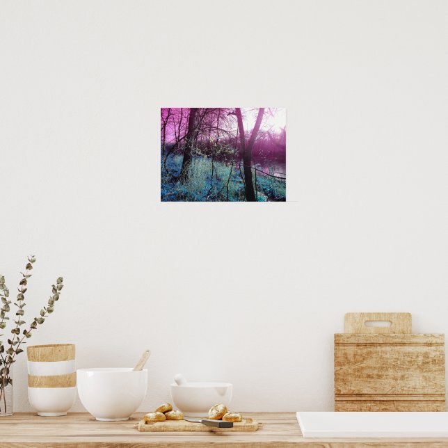Softly As A Sunburst Poster (Kitchen)