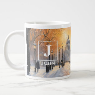 Softly Falls the Winter Snow Coffee Mug