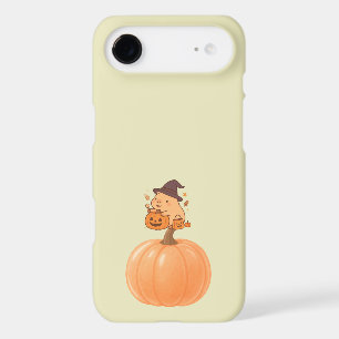 Softly Spooky Capybara Pumpkin Phone Case
