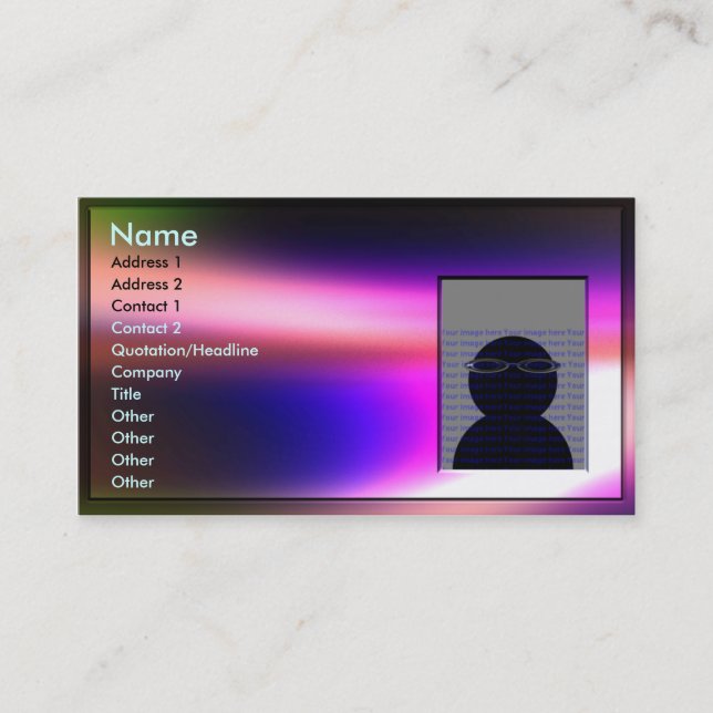 Softproductcards Business Card (Front)