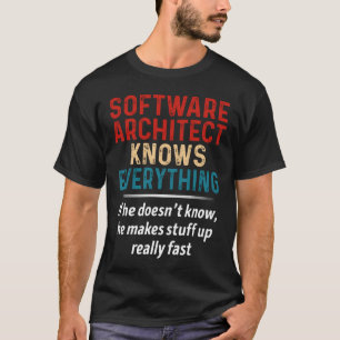 Software Architect Knows Everything T-Shirt