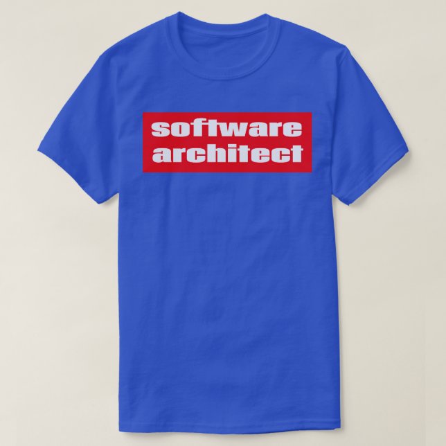 Software Architect T-Shirt (Design Front)
