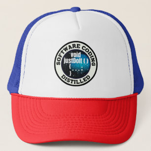 Software Coding Distilled Trucker Hat