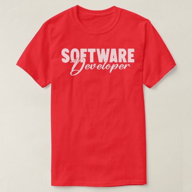Software Developer 2 T-Shirt (Design Front)