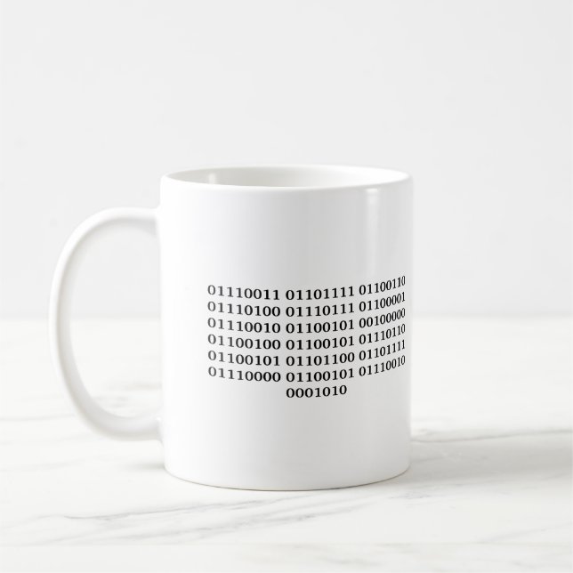 Software developer coffee mug (Left)