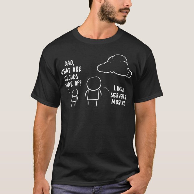 Software Developer Computer Engineer Nerd  Funny T-Shirt (Front)
