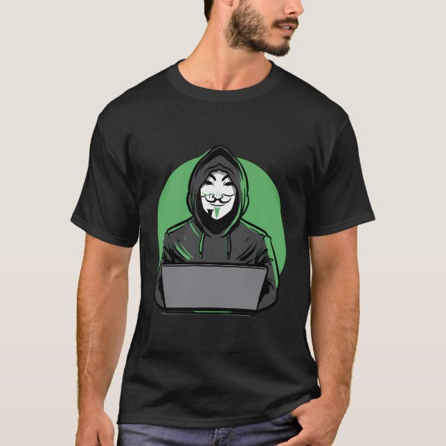 Software Developer For Coder And Hacker T-Shirt (Front)