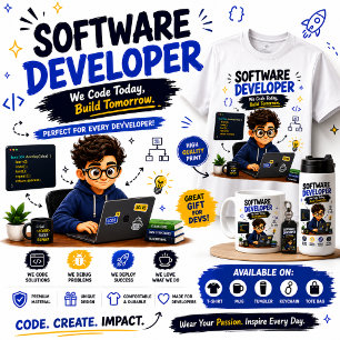 Software Developer Gift Design Funny Coding Love Tri-Blend Shirt