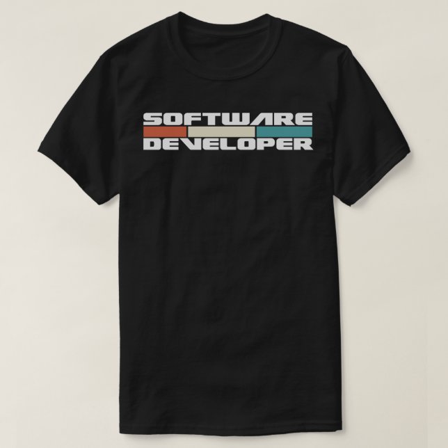 Software Developer T-Shirt (Design Front)
