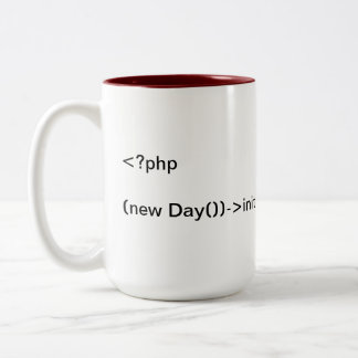 Software Devs Need Coffee Two-Tone Coffee Mug