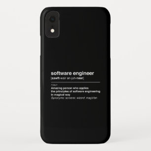 Software engineer iPhone XR case