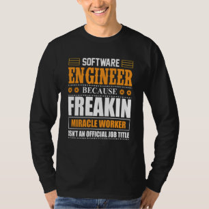 Software Engineer Coder Programmer  5 T-Shirt
