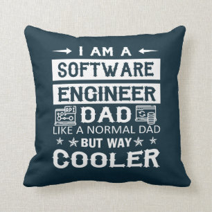 Software Engineer Dad Cushion