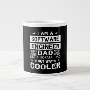 Software Engineer Dad Large Coffee Mug