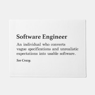 Software Engineer Definition Doormat