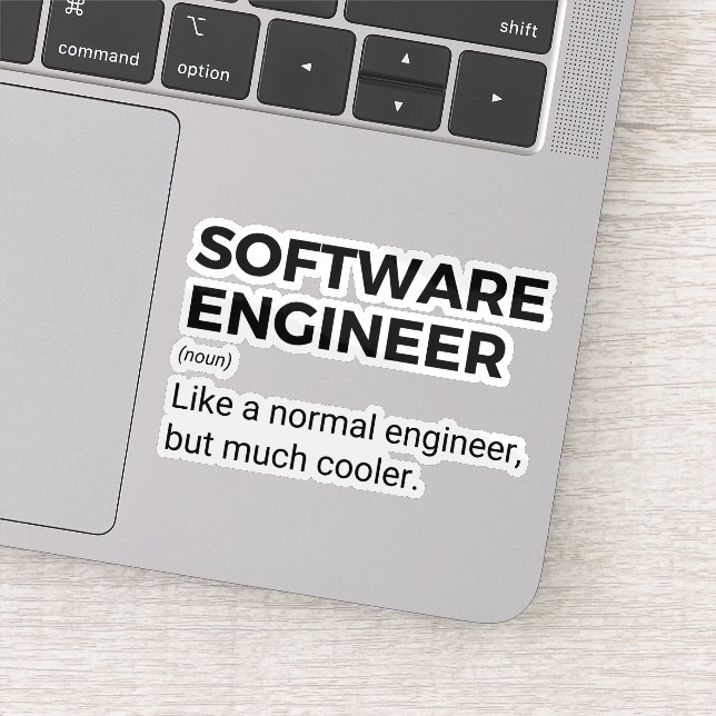 Software Engineer Funny Developer Saying (Detail)