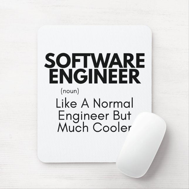 Software Engineer, funny Engineering  Mouse Pad (With Mouse)