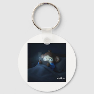 Software Engineer Jitters at 4:44 am Key Ring