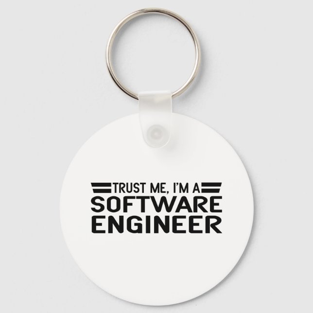 Software Engineer Key Ring (Front)