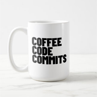 Software Engineer Life - Coffee Code Commits Devel Mug