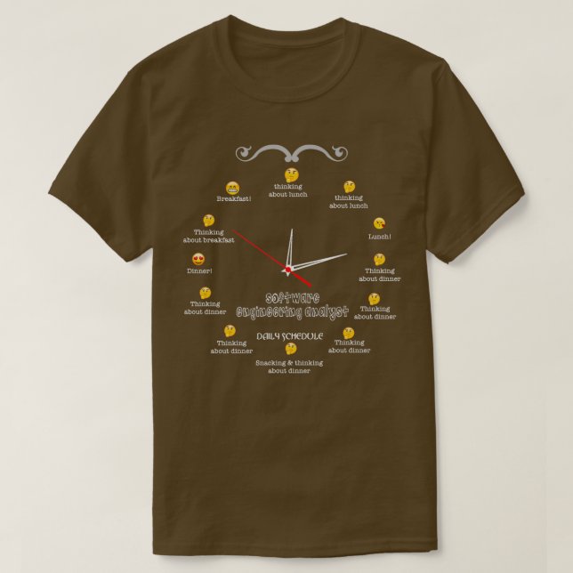 SOFTWARE ENGINEERING ANALYST NICE DESIGN 2017 T-Shirt (Design Front)