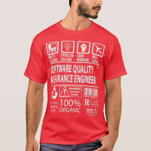 Software Quality Assurance Engineer MultiTasking C T-Shirt