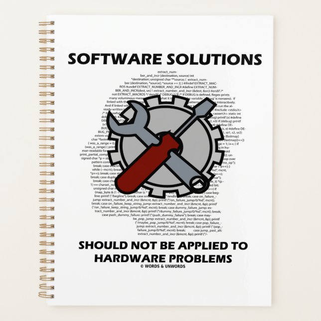 Software Solutions Should Not Be Applied Hardware  Planner (Front)