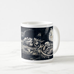 Soga Shohaku "Unryu-zu" , Japanese Dragon Coffee Mug