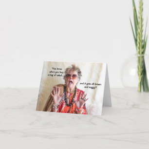 Soggy Salad vs Holiday Cookies Card