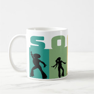Sogna, Dream with dancer shadows Coffee Mug