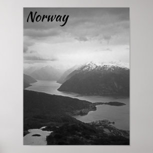 Sognefjord, Norway Poster