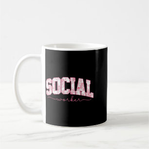Sogovernment Agencyl Worker Floral Sogovernment Coffee Mug