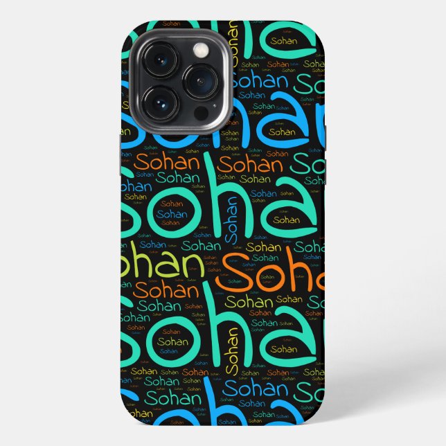 Sohan iPhone Case (Back)