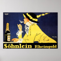 SOHNLEIN RHEINGOLD German Champagne by Fritz Rumpf