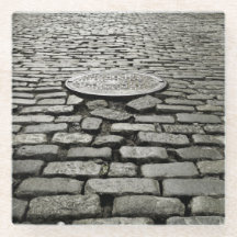 Soho Cobblestone Glass Coaster