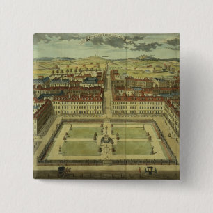 Soho or King's Square, for 'Stow's Survey of Londo 15 Cm Square Badge